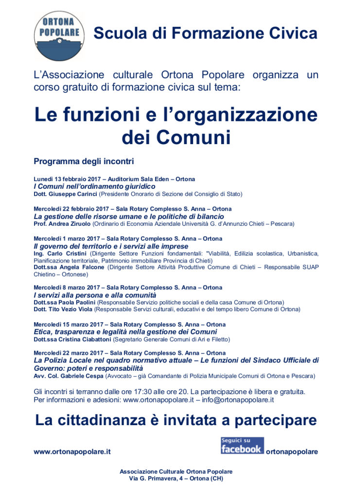 manifesto incontri SFC 2017